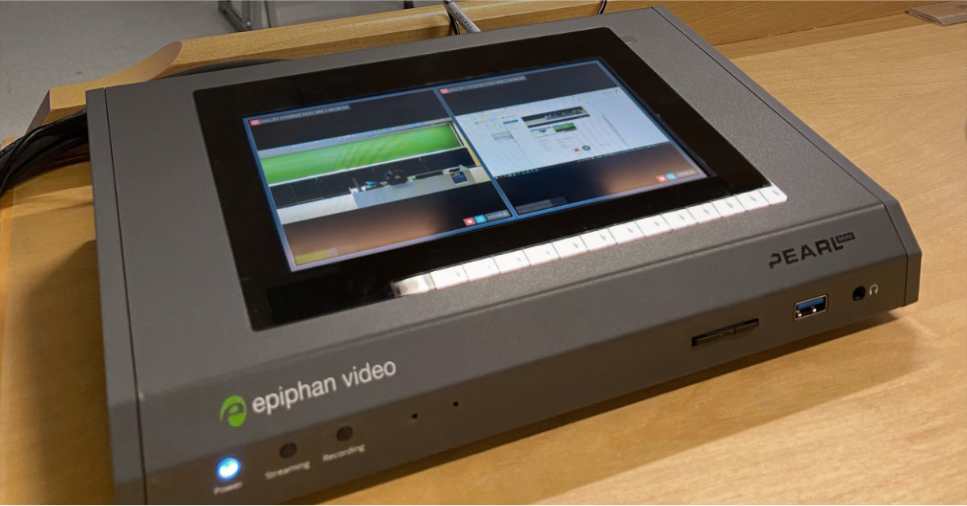 Epiphan Pearl Mini at Norwegian University of Science and Technology