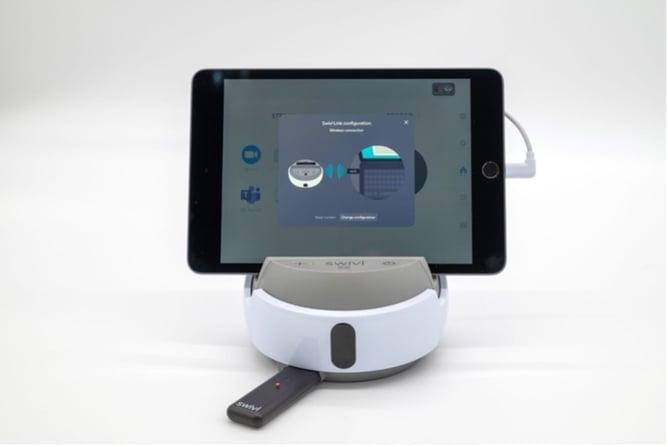 Swivl set up for integrated audio - Zoom
