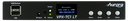 Aurora Next-gen 4K30 4:4:4 1Gbps AV-over-IP transceiver box utilizing Aurora’s Mimix™ CODEC technology (copper+SFP slot)