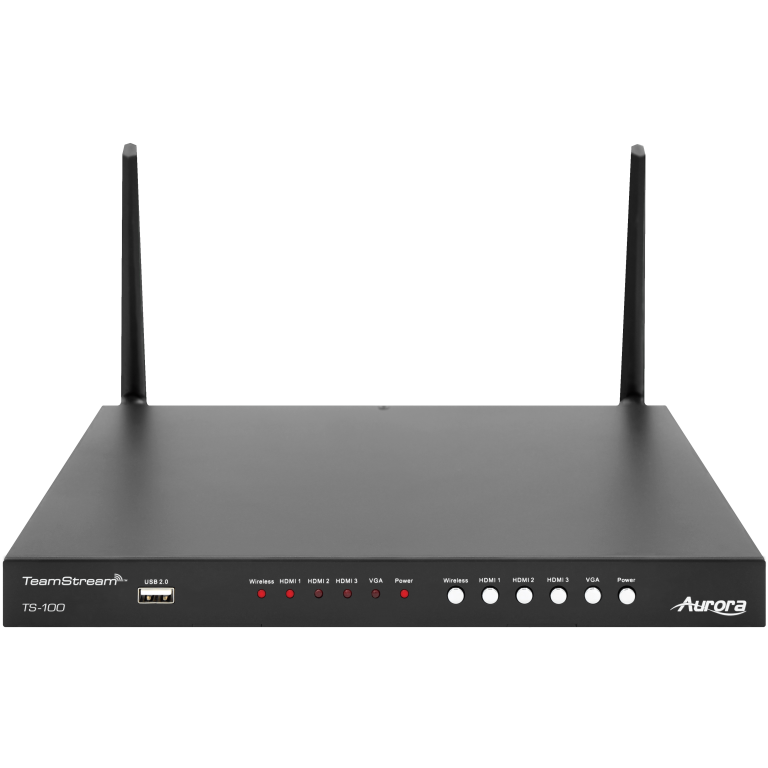 Aurora TeamStream™ high performance wireless huddle room solution